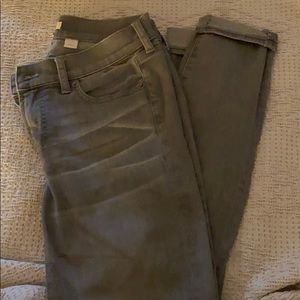 J. Crew gray jeans